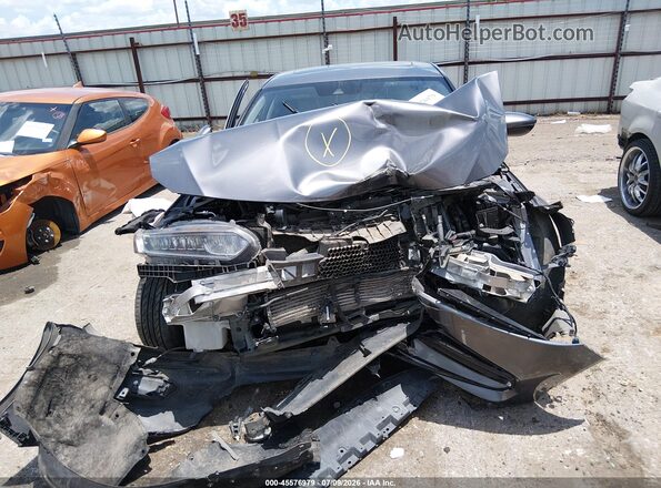 1HGCV2F53JA024335 2018 HONDA ACCORD Gray Սարքավորումների վահանակի տեսք