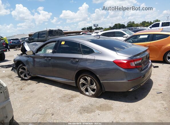 1HGCV2F53JA024335 2018 HONDA ACCORD Gray Սալոնի 360 աստիճան տեսք