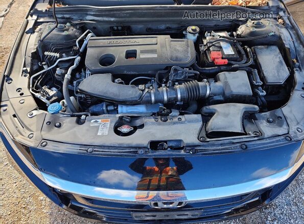 1HGCV2F53LA004783 2020 HONDA ACCORD Black Սալոնի հետևի տեսք