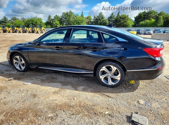 1HGCV2F53LA004783 2020 HONDA ACCORD Black Հետևի ձախ