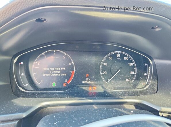 1HGCV2F53LA004783 2020 HONDA ACCORD Black Սարքավորումների վահանակի տեսք