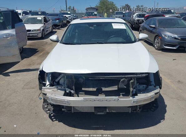 1HGCV2F53LA016318 2020 HONDA ACCORD White Вид задньої частини салону