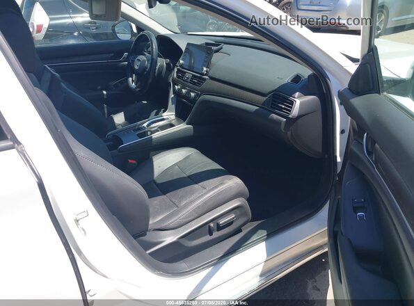 1HGCV2F53LA016318 2020 HONDA ACCORD White Вид салону спереду