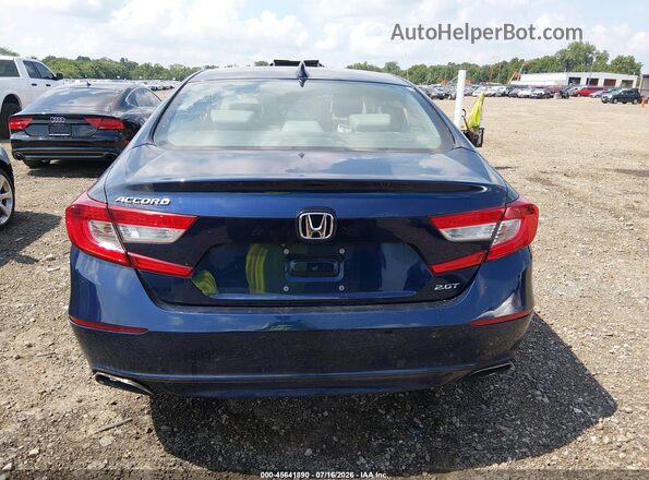 1HGCV2F54JA029348 2018 HONDA ACCORD Blue 