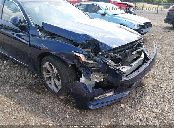 1HGCV2F54JA029348 2018 HONDA ACCORD Blue 