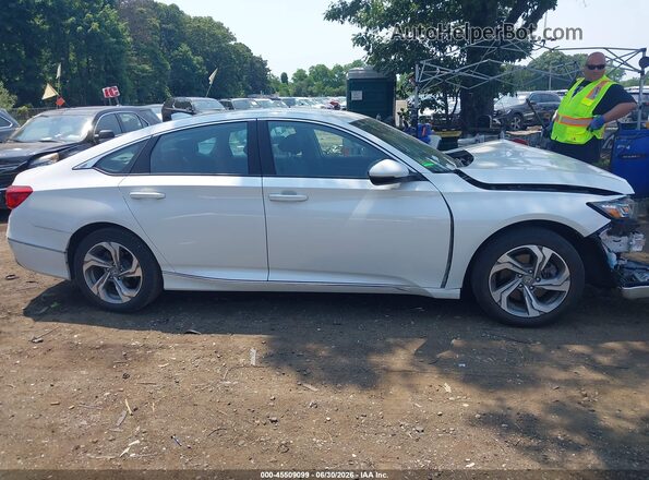 1HGCV2F54KA031747 2019 HONDA ACCORD White Widok wnętrza z tyłu