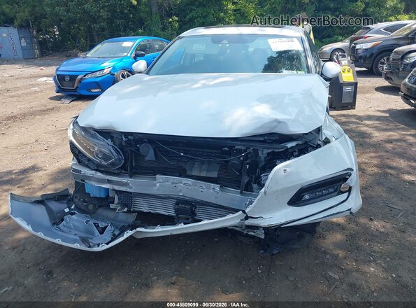 1HGCV2F54KA031747 2019 HONDA ACCORD White Widok zestawu wskaźników