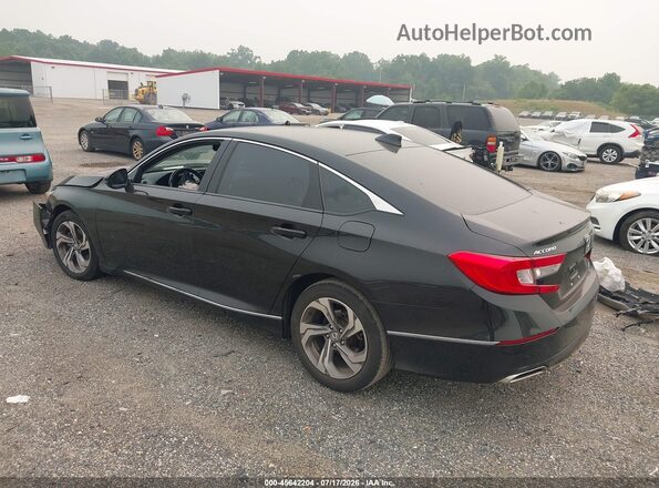 1HGCV2F55JA002692 2018 HONDA ACCORD Black Tył lewy