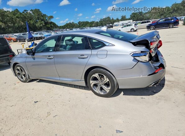 1HGCV2F55JA018651 2018 HONDA ACCORD Silver Tył lewy