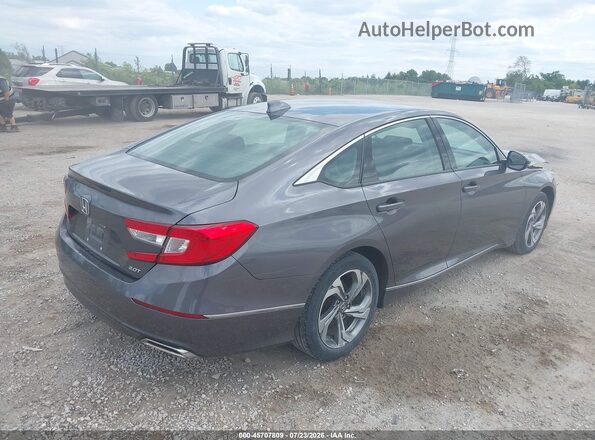 1HGCV2F55KA016450 2019 HONDA ACCORD Gray უკანა მარჯვენა