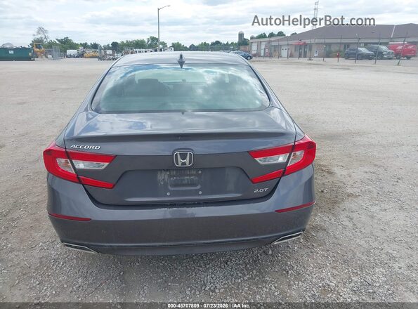 1HGCV2F55KA016450 2019 HONDA ACCORD Gray 