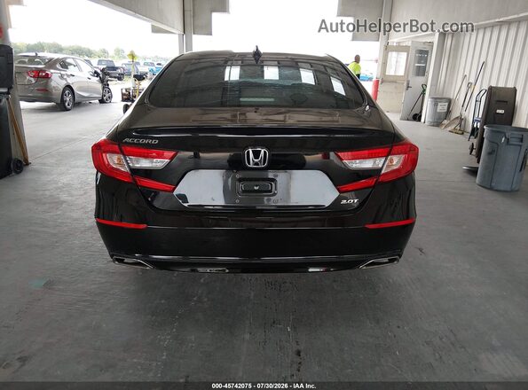 1HGCV2F56JA010591 2018 HONDA ACCORD Black 