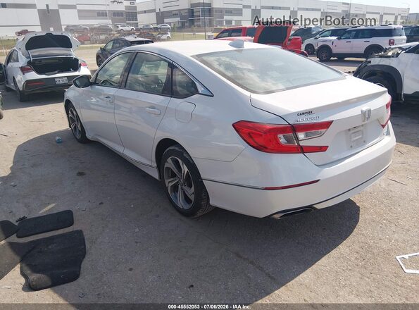 1HGCV2F57JA017825 2018 HONDA ACCORD White Tył lewy