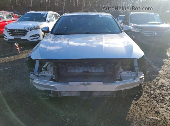 1HGCV2F58JA001925 2018 HONDA ACCORD Silver Դիմացի տեսք