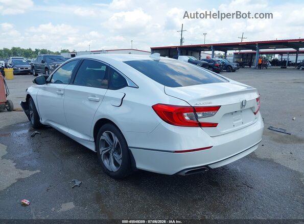 1HGCV2F58JA019471 2018 HONDA ACCORD Белый Задняя левая четверть