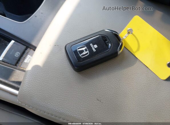 1HGCV2F58JA019471 2018 HONDA ACCORD Белый Вид панели приборов