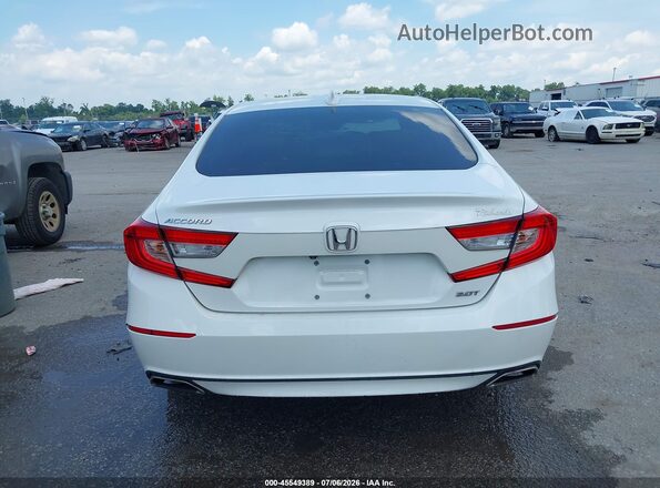1HGCV2F58JA019471 2018 HONDA ACCORD Белый 