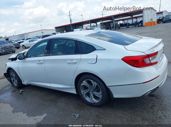 1HGCV2F58JA019471 2018 HONDA ACCORD Белый Панорамный вид салона 360°