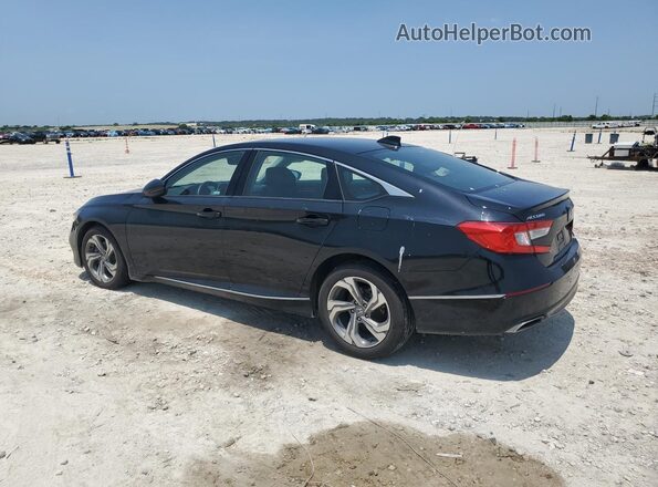 1HGCV2F59KA009274 2019 HONDA ACCORD Black უკანა მარცხენა