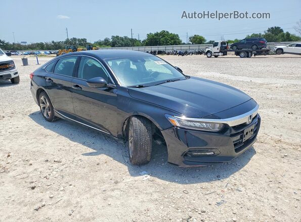 1HGCV2F59KA009274 2019 HONDA ACCORD Black წინა მარჯვენა