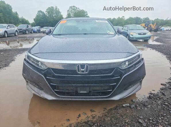 1HGCV2F59KA010733 2019 HONDA ACCORD Gray Вид спереду