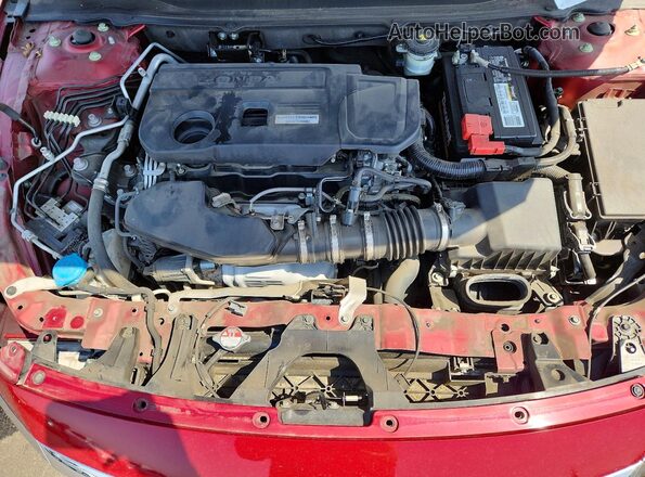 1HGCV2F59LA029333 2020 HONDA ACCORD Red უკანა სალონის ხედი