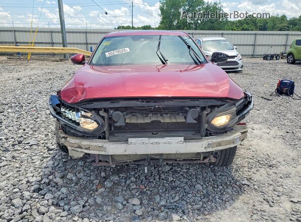 1HGCV2F5XJA006172 2018 HONDA ACCORD Red Vista frontal