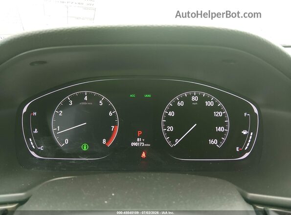 1HGCV2F60JA037620 2018 HONDA ACCORD Бежевый Вид задних сидений