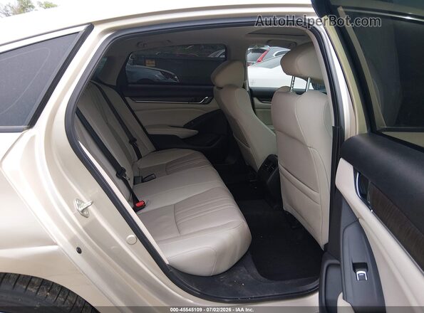1HGCV2F60JA037620 2018 HONDA ACCORD Бежевый Вид наклейки с VIN-кодом