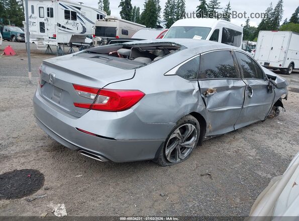 1HGCV2F62JA025808 2018 HONDA ACCORD Silver Rear right
