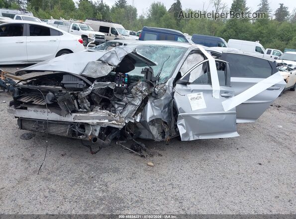 1HGCV2F62JA025808 2018 HONDA ACCORD Silver Front left