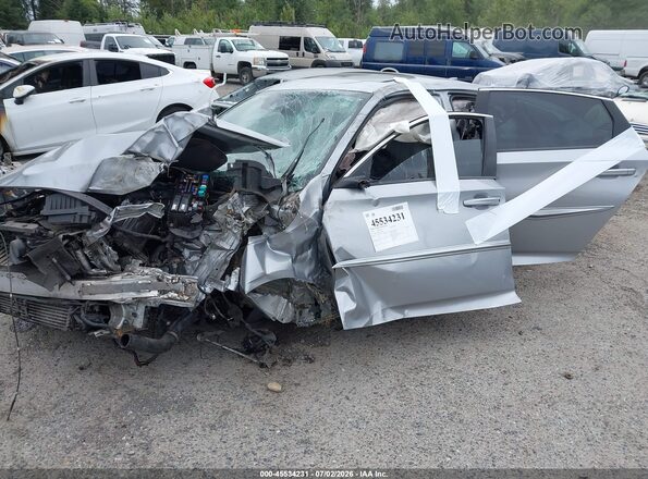 1HGCV2F62JA025808 2018 HONDA ACCORD Silver Front view