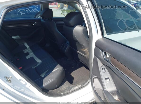 1HGCV2F90KA029187 2019 HONDA ACCORD White Вид наклейки з VIN-кодом