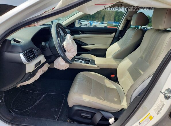 1HGCV2F90MA009962 2021 HONDA ACCORD White წინა სალონის ხედი