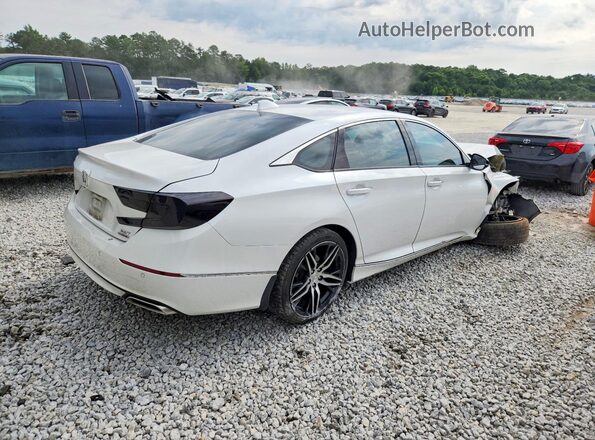 1HGCV2F90MA009962 2021 HONDA ACCORD White უკანა მარჯვენა