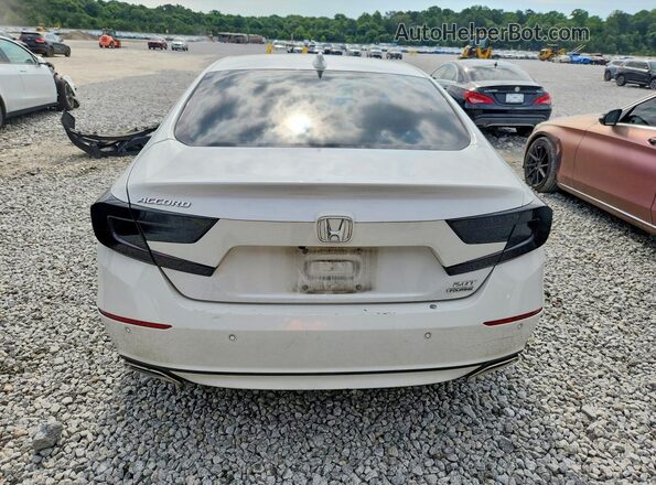 1HGCV2F90MA009962 2021 HONDA ACCORD White უკანა ხედი