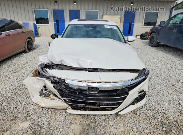 1HGCV2F90MA009962 2021 HONDA ACCORD White წინა ხედი