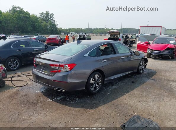 1HGCV2F91JA003129 2018 HONDA ACCORD Gray Հետևի աջ