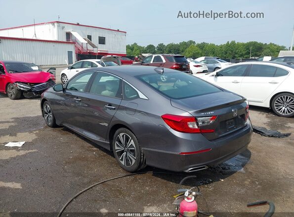 1HGCV2F91JA003129 2018 HONDA ACCORD Gray Հետևի ձախ