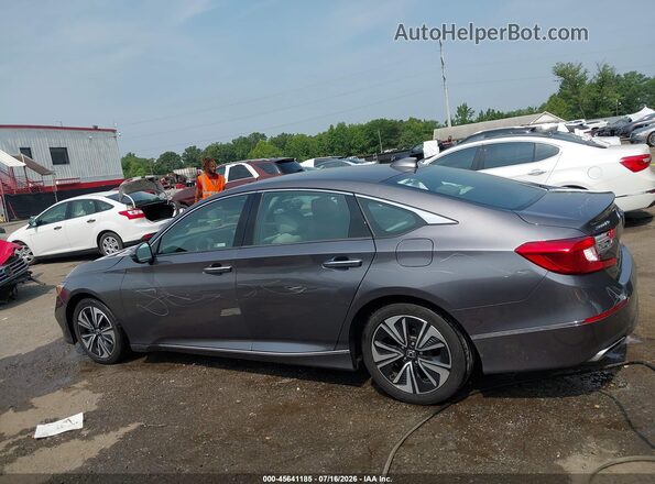 1HGCV2F91JA003129 2018 HONDA ACCORD Gray Սալոնի 360 աստիճան տեսք