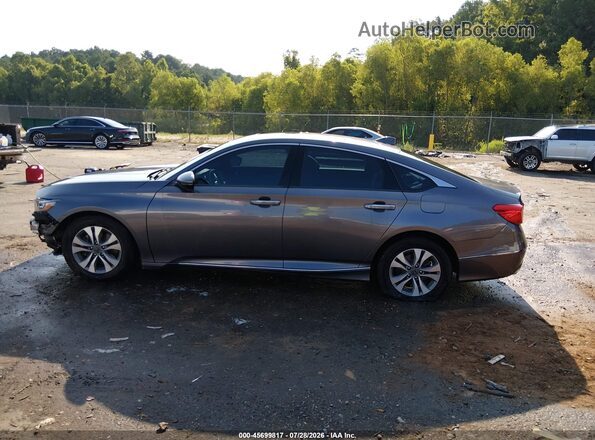 1HGCV2F91JA034722 2018 HONDA ACCORD Gray 