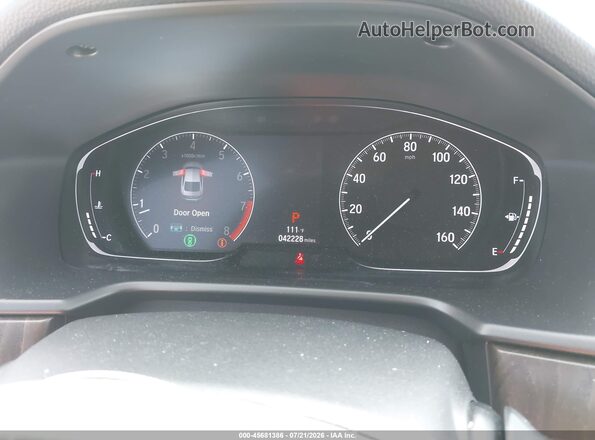 1HGCV2F91LA029555 2020 HONDA ACCORD Бежевый Вид задних сидений