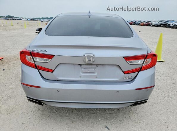 1HGCV2F91NA003816 2022 HONDA ACCORD Silver უკანა ხედი