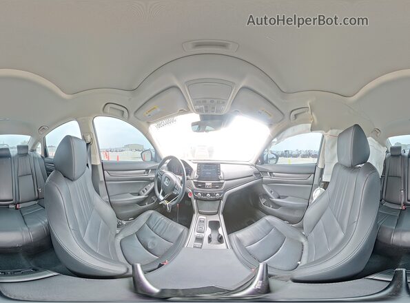 1HGCV2F91NA003816 2022 HONDA ACCORD Silver VIN კოდის სტიკერის ხედი