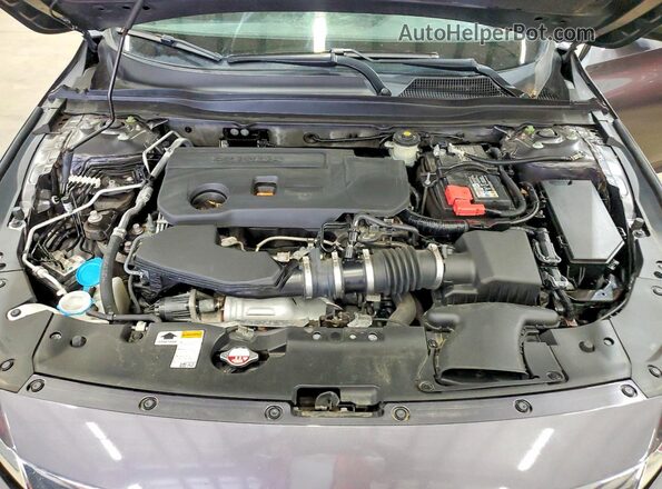 1HGCV2F91NA013956 2022 HONDA ACCORD Gray Սալոնի հետևի տեսք