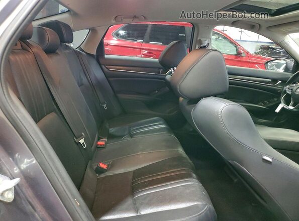 1HGCV2F91NA013956 2022 HONDA ACCORD Gray Հետևի նստատեղերի տեսք