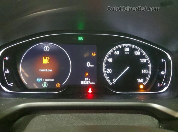 1HGCV2F91NA013956 2022 HONDA ACCORD Gray Սարքավորումների վահանակի տեսք