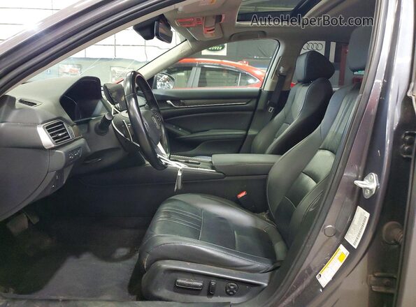 1HGCV2F91NA013956 2022 HONDA ACCORD Gray Սալոնի դիմացի տեսք
