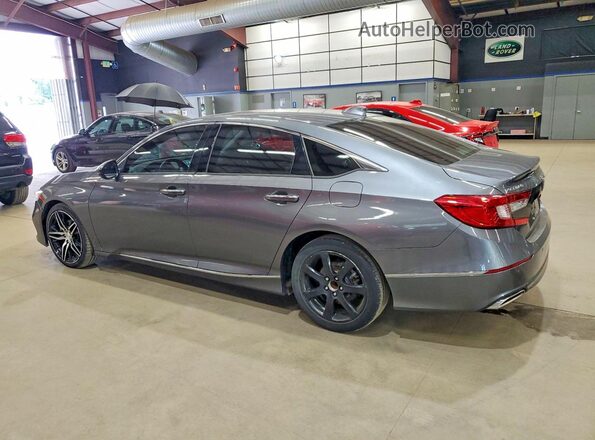 1HGCV2F91NA013956 2022 HONDA ACCORD Gray Հետևի ձախ