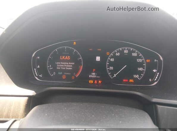 1HGCV2F92JA018397 2018 HONDA ACCORD Gray უკანა სავარძლების ხედი